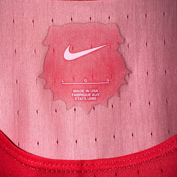 Nike Pro Elite Team Issue UGA Georgia Track Singlet Running SEC USA Men's L NEW - Picture 11 of 11